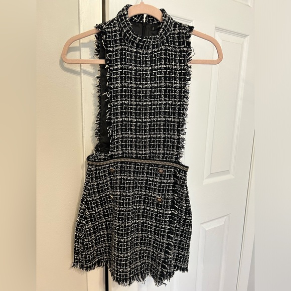 ZARA - tweed jumpsuit. Size XS. - Picture 2 of 6